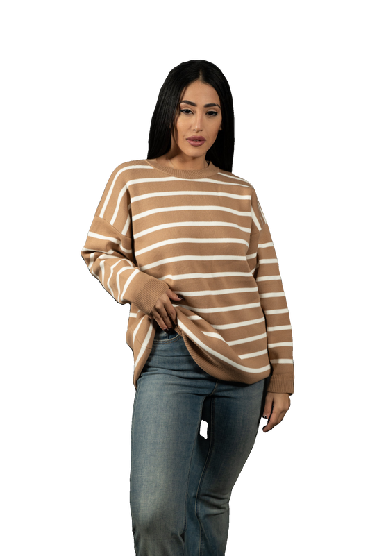 Casual Stripes Sweater