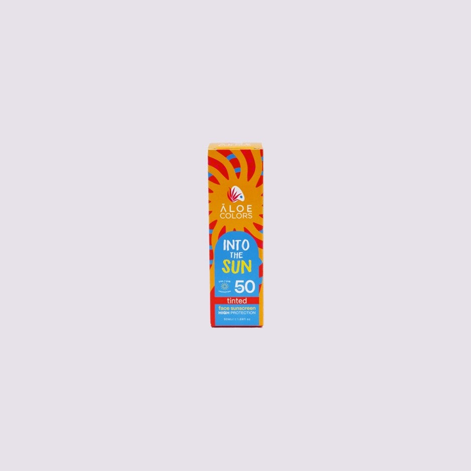 Into The Sun Face Sunscreen spf50 Tinted