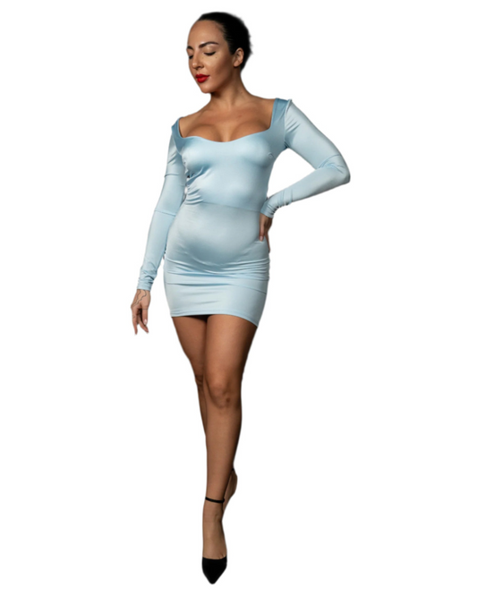 Azure Allure Dress