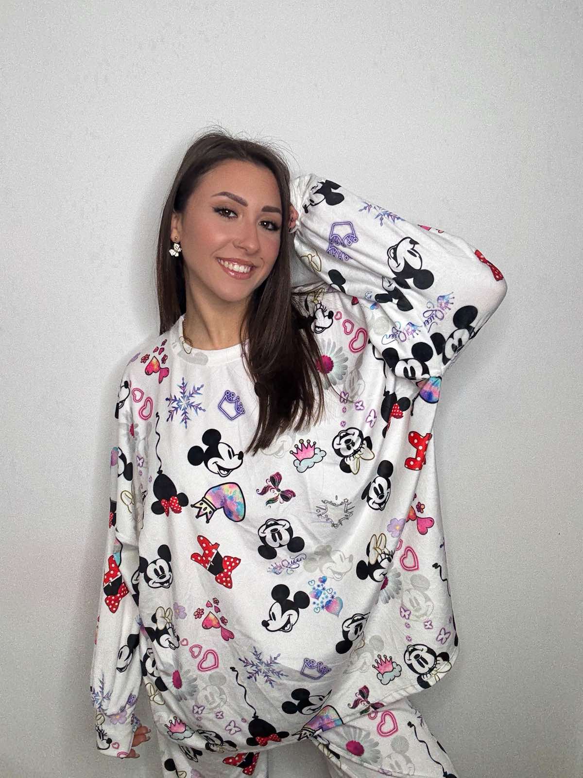 Mickey Pop Cartoon Pyjamas