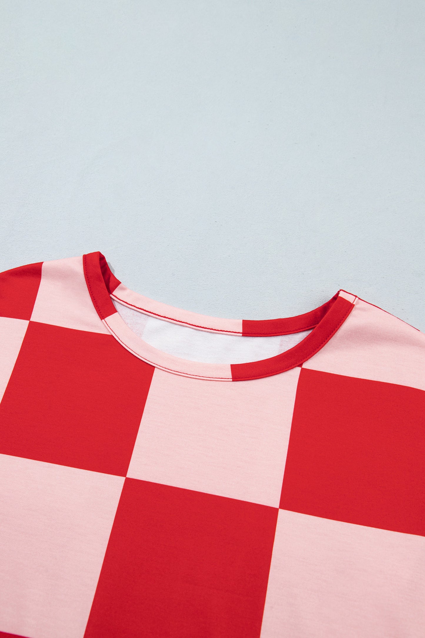 Ruby Checkerboard Shorts Set