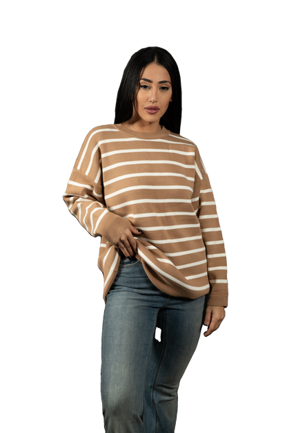 Casual Stripes Sweater