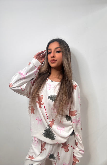 New Glam Cartoon Pyjamas (Pink- TEDDY BEAR)