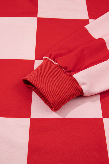 Ruby Checkerboard Shorts Set